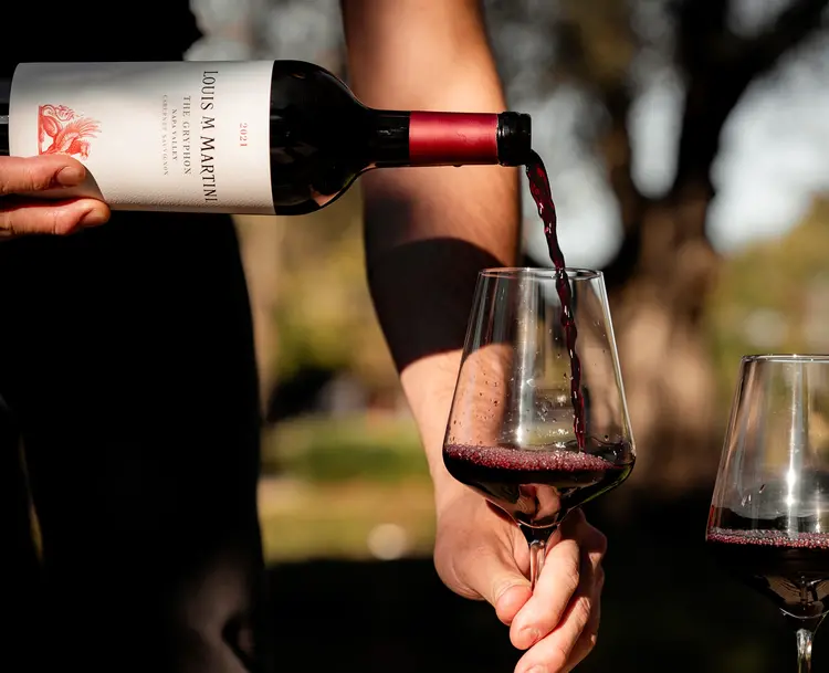 Cabernet Sauvignon Cabernet Sauvignon "The Gryphon", Louis M. Martini, Napa, CA, 2021