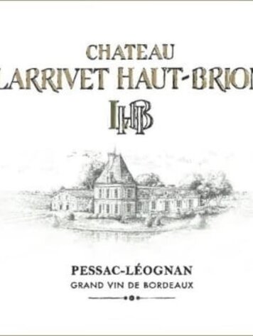 Bordeaux Château Larrivet Haut-Brion Rouge, Pessac-Léognan, FR, 2022