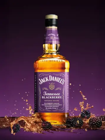 Whiskey Whiskey "Blackberry" Jack Daniels, 1L