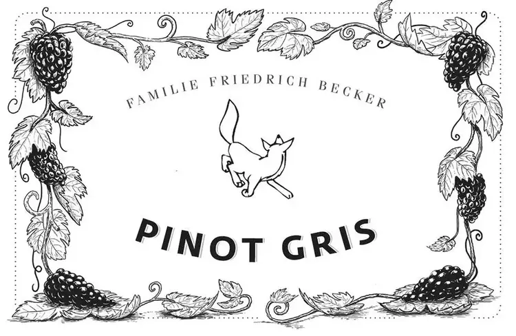 Pinot Grigio/Pinot Gris Pinot Gris "Skin Contact" Friedrich Becker, DE, 2023