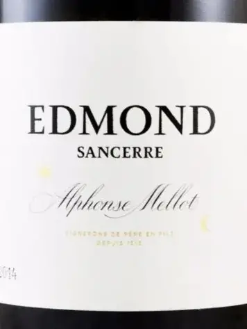 Sancerre Sancerre, "Edmond" Alphonse Mellot, Loire, FR, 2022 Sancerre Sancerre, "Edmond" Alphonse Mellot, Loire, FR, 2022