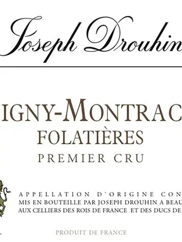 White Burgundy Puligny-Montrachet “1er Cru Folatires”, Joseph Drouhin, FR, 2023