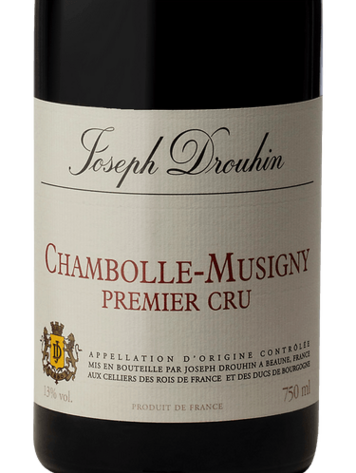 Burgundy Chambolle-Musigny “Premier Cru”, Joseph Drouhin, FR, 2019