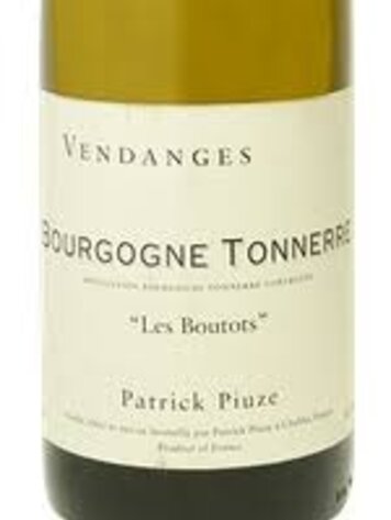 White Burgundy Bourgogne Blanc "Tonnerre Les Boutots", Patrick Piuze, Burgundy, FR, 2024 White Burgundy Bourgogne Blanc "Tonnerre Les Boutots", Patrick Piuze, Burgundy, FR, 2024