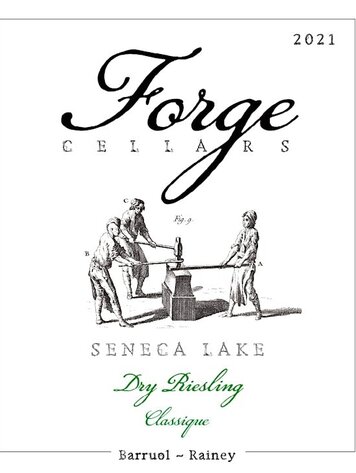 Riesling Riesling "Dry Wagner", Forge Cellars, NY, 2022