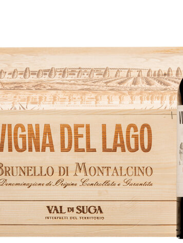 Sangiovese Brunello di Montalcino "Vigna del Lago", Val de Suga, Tuscany, IT, 2019