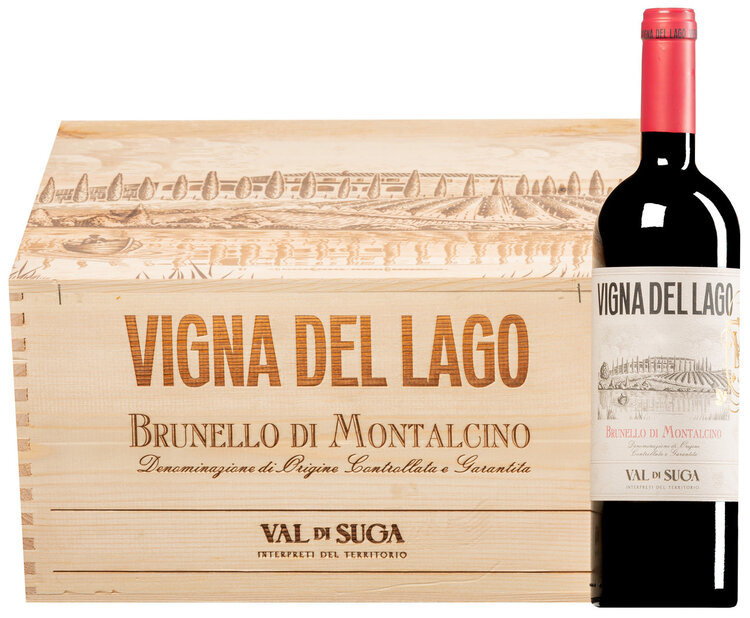 Sangiovese Brunello di Montalcino "Vigna del Lago", Val de Suga, Tuscany, IT, 2019