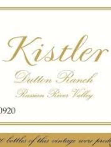 Chardonnay Chardonnay "Dutton Ranch", Kistler, Russian River Valley, CA, 2023