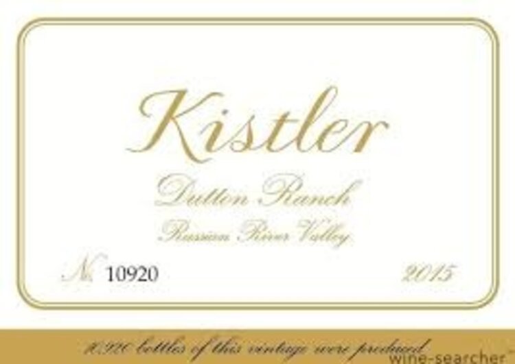 Chardonnay Chardonnay "Dutton Ranch", Kistler, Russian River Valley, CA, 2023