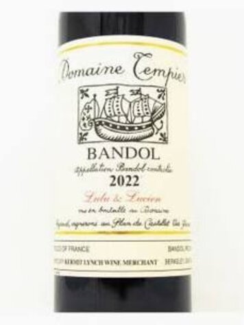 Burgundy Rouge “Lulu et Lucien”, Domaine Tempier, Bandol, Provence, FR 2023