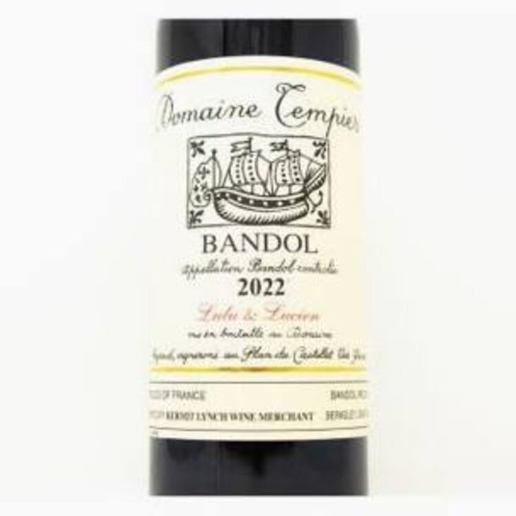 Burgundy Rouge “Lulu et Lucien”, Domaine Tempier, Bandol, Provence, FR 2023