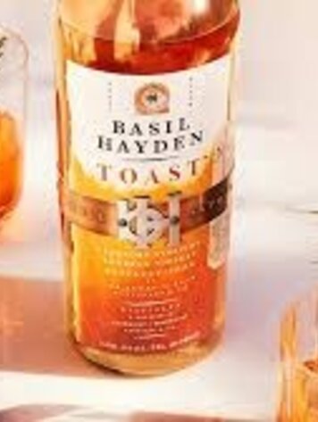 Bourbon Bourbon, "Toast" Basil Hayden, 750mL