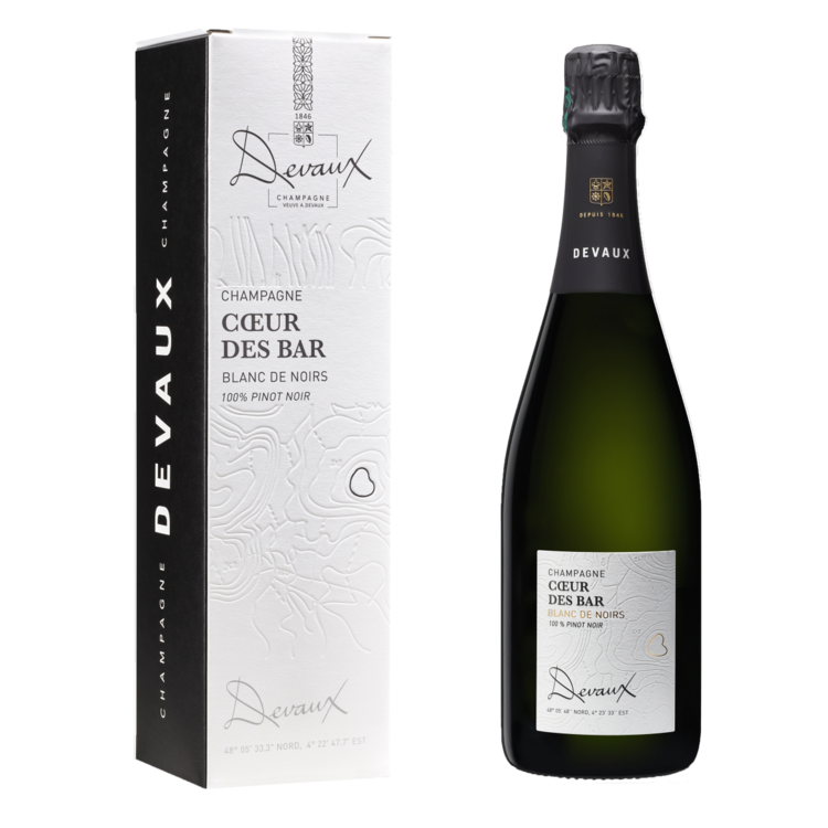 Champagne Champagne "Blanc de Noir", Veuve A. Devaux, Côte des Bar, FR, NV (est. 1846)