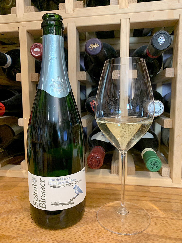 Sparkling Sparkling  “Bluebird Cuvee Brut”, Sokol Blosser, Willamette Valley, OR, 2022