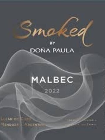 Malbec Malbec, "Smoked" Dona Paula, Mendoza, AR, 2022