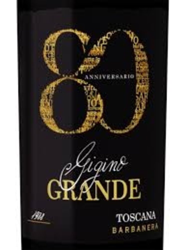 Super Tuscan Super Tuscan "80th Anniversario Gigino GRANDE" Barbanera, Toscana IGT, IT, 2021
