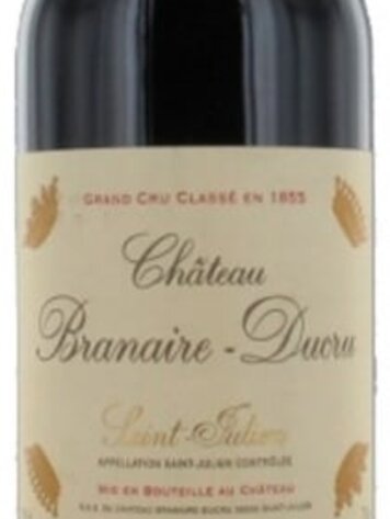 Bordeaux Château Branaire-Ducru, Saint-Julien, FR 2018