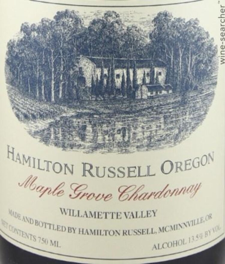 Chardonnay Chardonnay, Hamilton Russel, Maple, OR, 2020