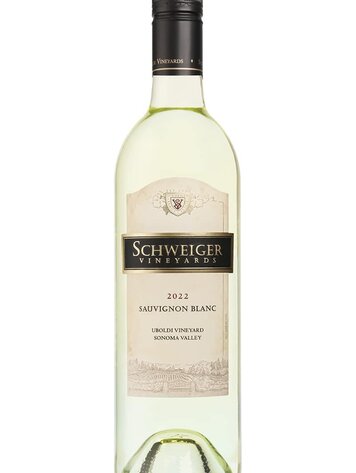 Sauvignon Blanc Sauvignon Blanc, Schweiger, Uboldi Vyds, Sonoma Valley,  CA, 2022