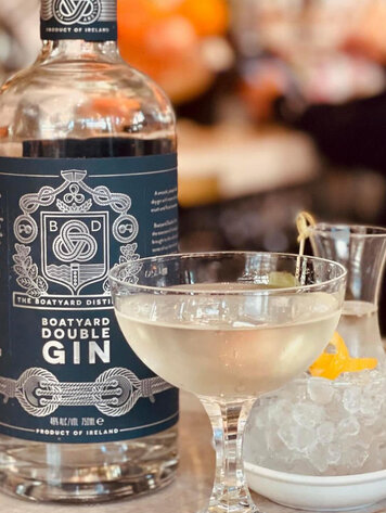 Gin Irish Gin “Double,” Boat Yard, 750mL