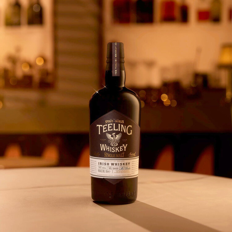 Whiskey Irish Whiskey "Single Malt,” Teeling, 750ml