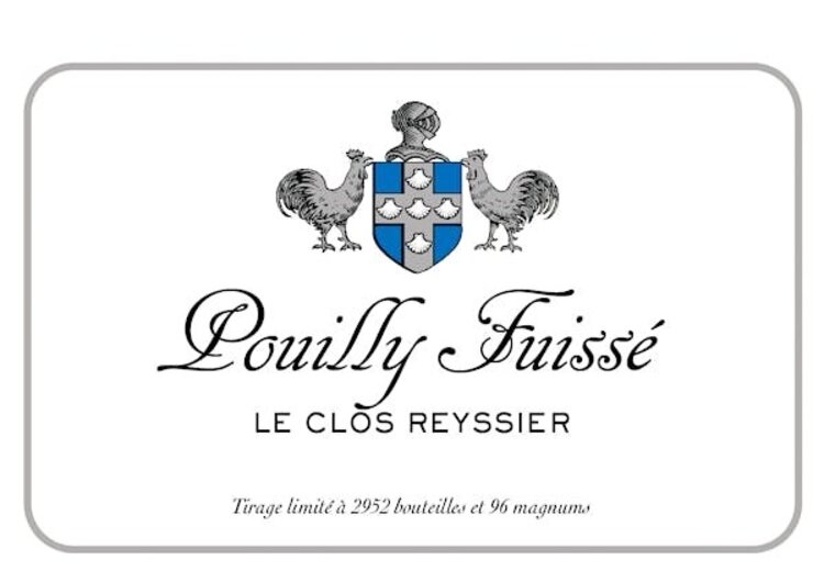 White Burgundy Pouilly Fuisse, LeFlaive Esprit, "Le Clos Reyssier", Burgundy, FR, 2020
