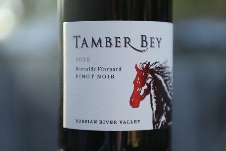 Pinot Noir Pinot Noir, Burnside, Tamber Bey, CA,  2024