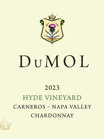 Chardonnay Chardonnay "Hyde", DuMOL, Napa Valley, CA, 2023 (MAGNUM)