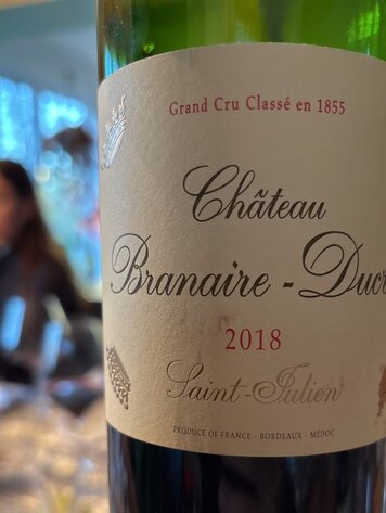 Bordeaux Château Branaire-Ducru, Saint-Julien, FR 2018