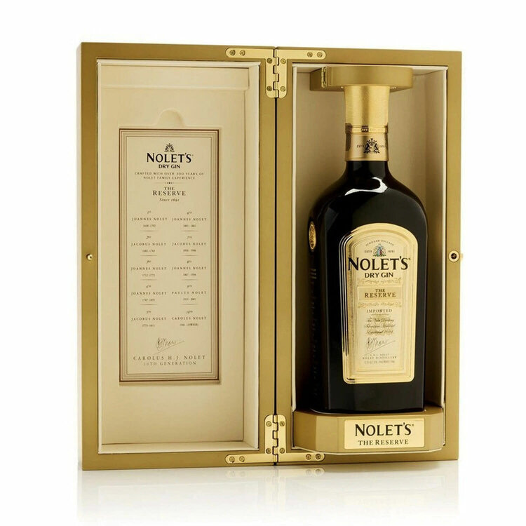 Gin Gin, Nolet's "The Reserve," Holland, 750ml