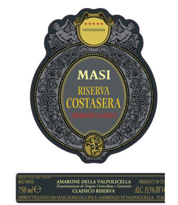 Amarone Amarone della Valpolicella Classico "Costasera Riserva," Masi, 2019