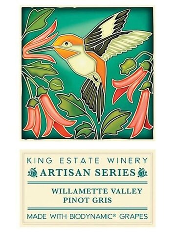 Pinot Grigio/Pinot Gris Pinot Gris "Artisan Series", King Estate, Willamette Valley, OR, 2024