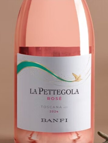 Rosè Rose "La Pettegola", Castello Banfi, Tuscany, IT, 2024 (Mariani Family)