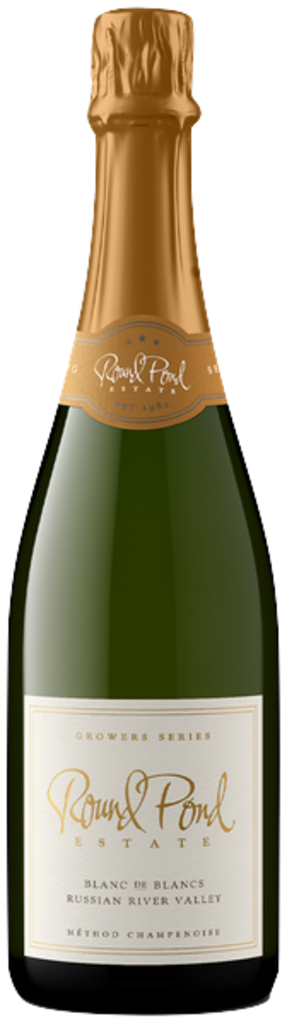 Sparkling Sparkling "Blanc de Blanc" Round Pond Estate, Russian River Valley, CA, 2021