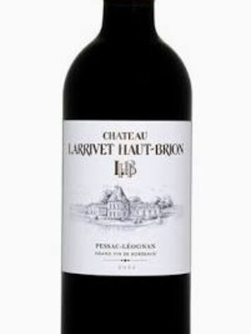 Bordeaux Blend Château Larrivet Haut-Brion Rouge, Pessac-Léognan, FR, 2022 (OWC)
