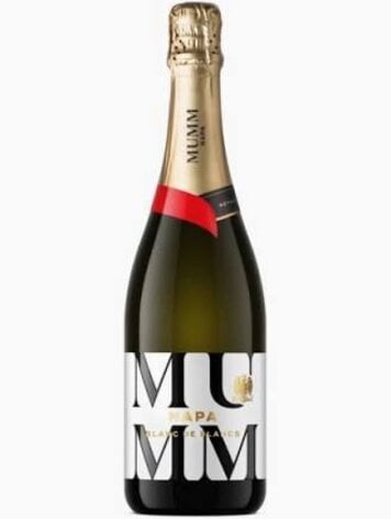Sparkling Blanc de Blanc, Mumm, Napa Valley, CA, NV