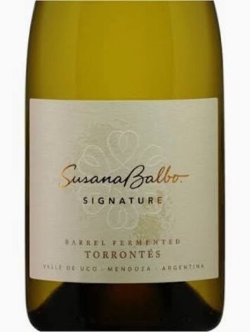 Torrontes Torrontes “Barrel Fermented”, Susana Balbo, Valle De Uco, Mendoza, AR, 2023