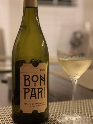 Chardonnay Chardonnay, Bon Pari, Russian River Valley, CA, 2018