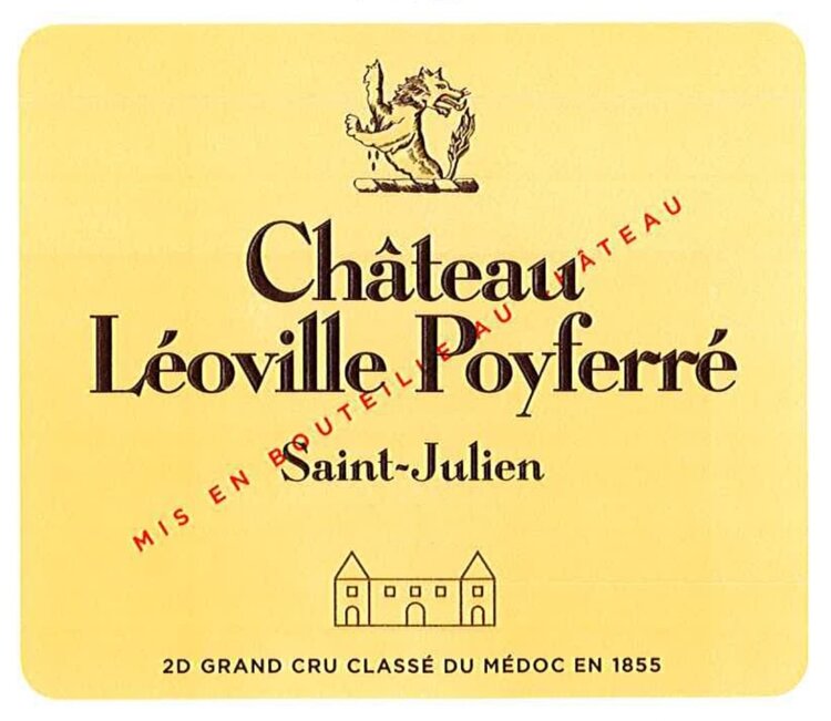 Bordeaux Château Leoville Poyferre, Saint-Julien, FR, 2023
