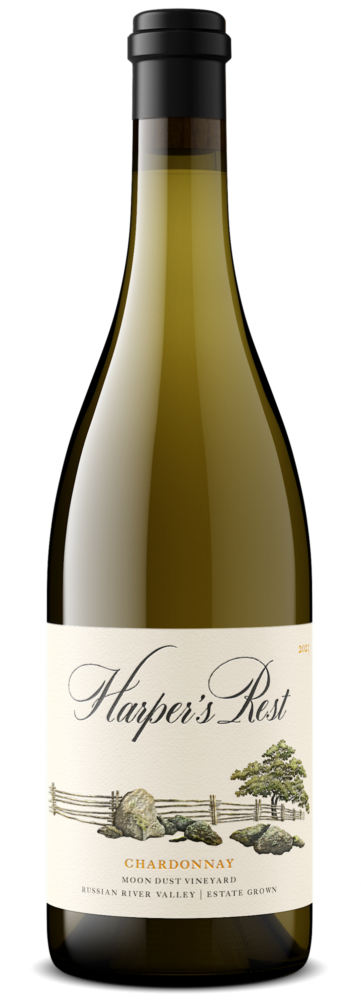 Chardonnay Chardonnay, Harper's Rest, Moon Dust Vineyard,  RRV, CA, 2023
