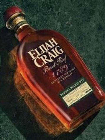 Rye Rye Whiskey "Barrel Proof", Elijah Craig, 750ml