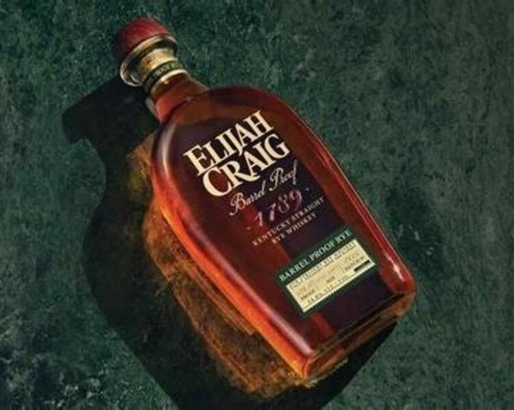 Rye Rye Whiskey "Barral Proof", Elijah Craig, 750ml