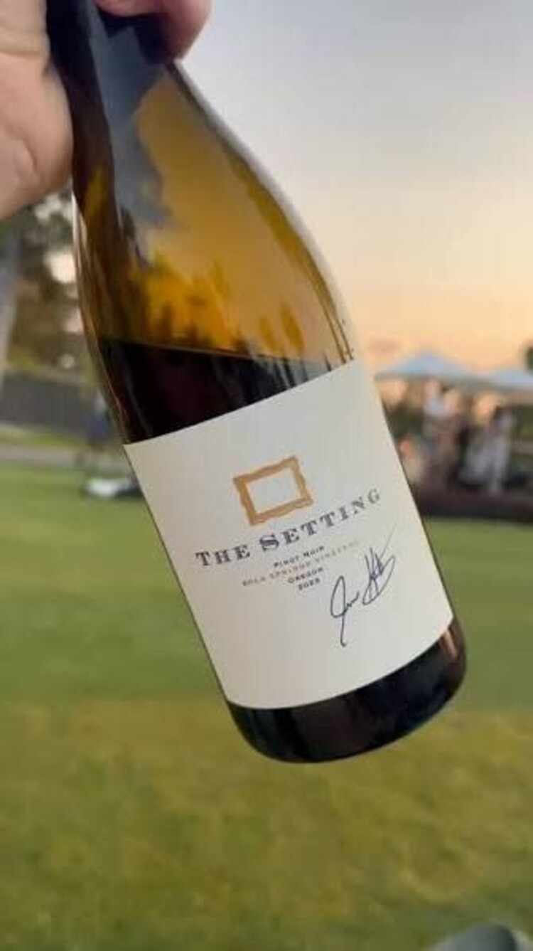 Pinot Noir Pinot Noir, The Setting, Chehalem Mountain Vineyard, OR, 2023