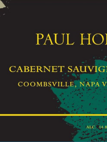 Cabernet Sauvignon Cabernet Sauvignon, Paul Hobbs, Coombsville, CA, 2019