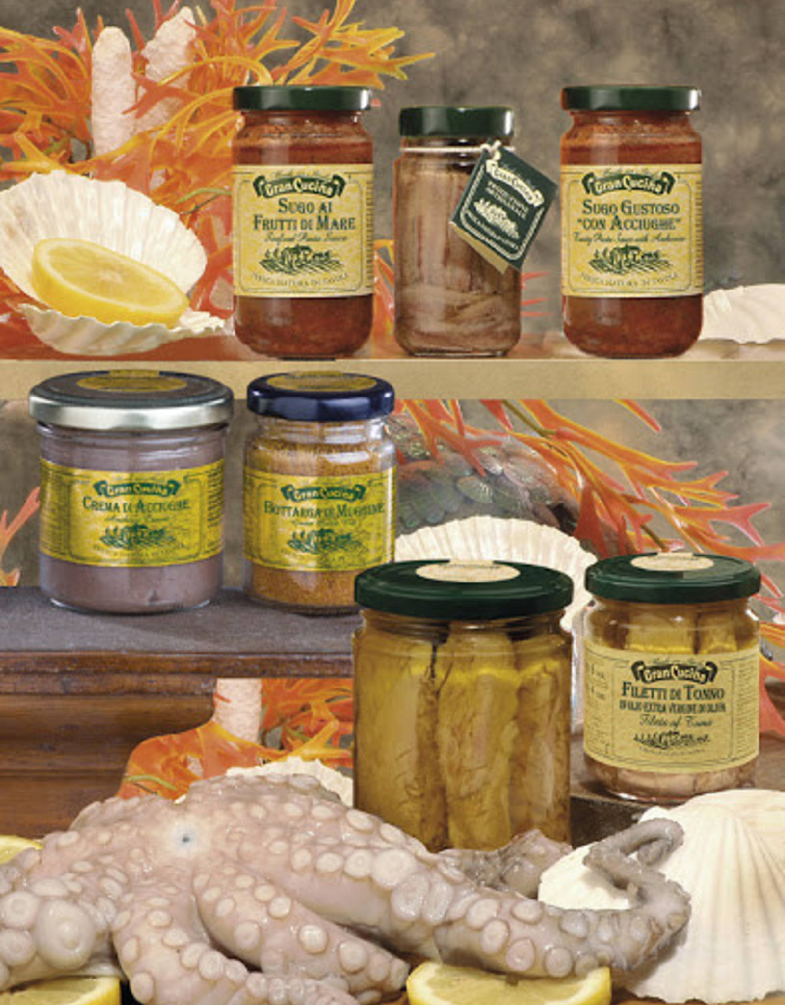 Gran Cucina Gran Cucina  Anchovies Fillets in Olive Oil 140g