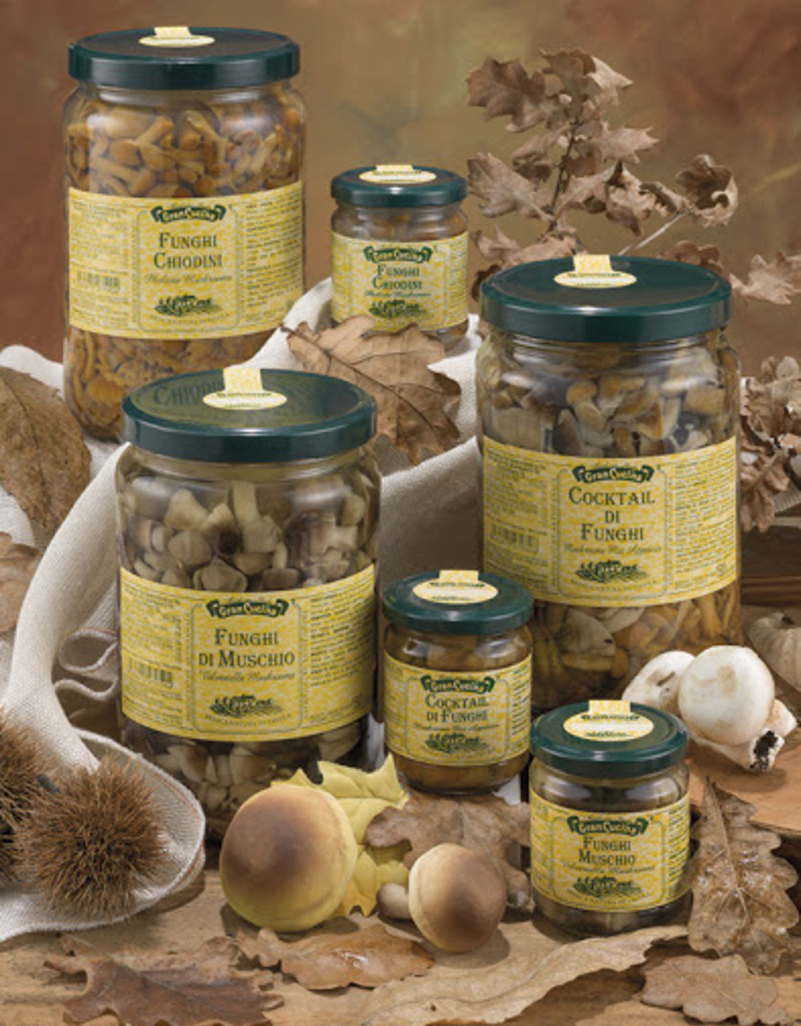 Gran Cucina Gran Cucina Chiodini Mushrooms in Oil 180g