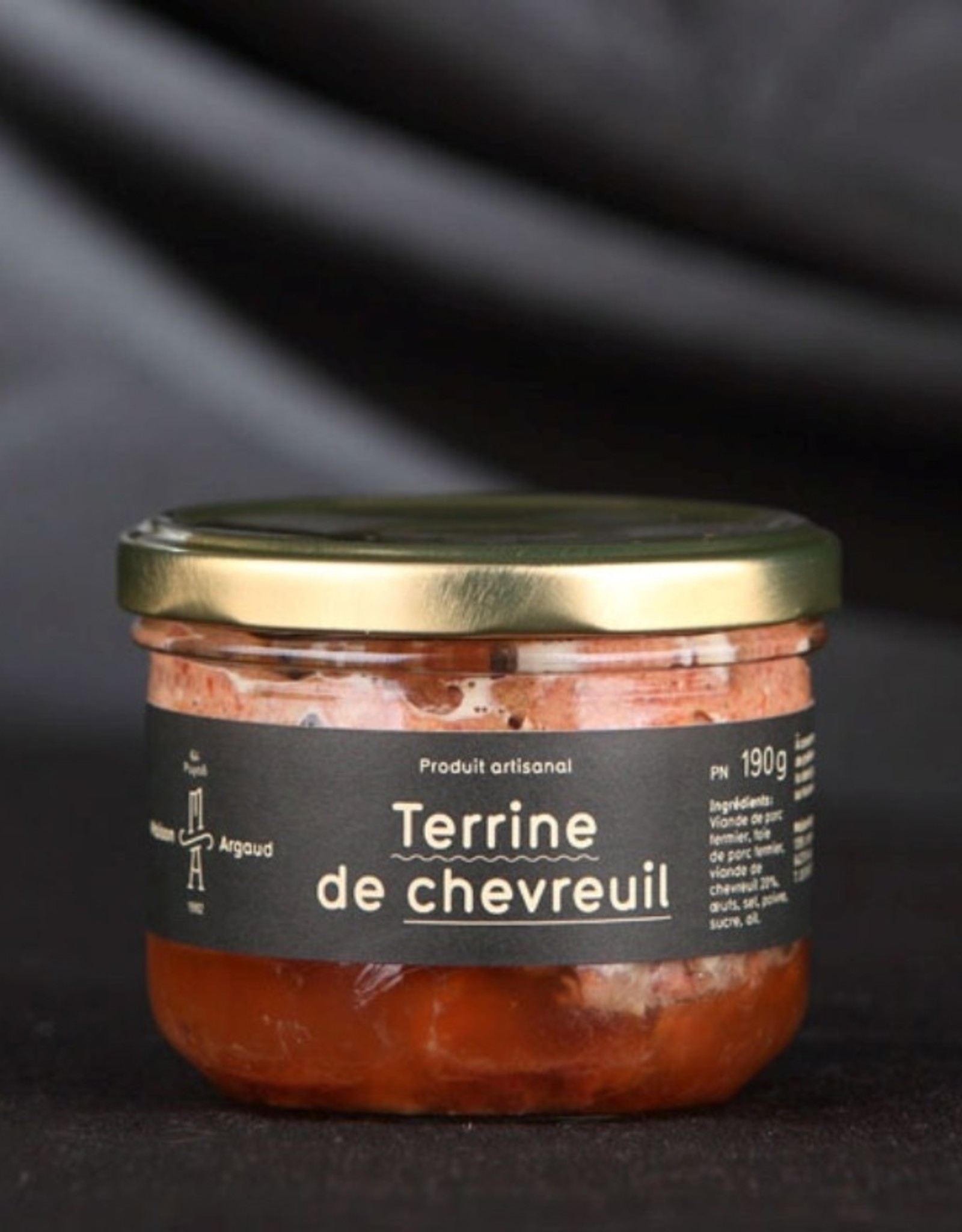 Maison Argaud Terrine de Chevreuil / Venison Terrine