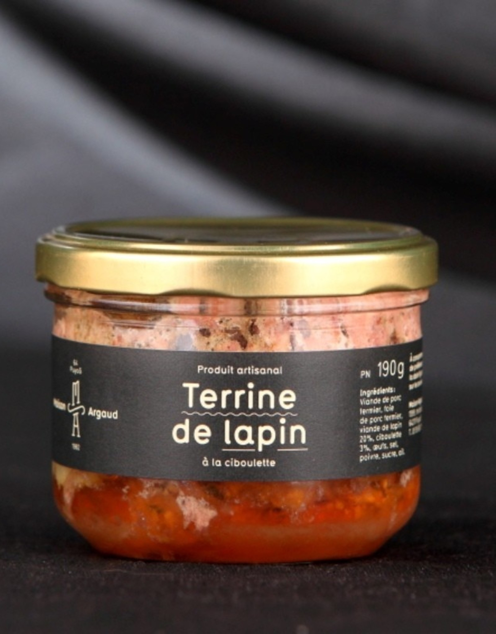 Maison Argaud Terrine de lapin/ Rabbit Terrine Maison Argaud