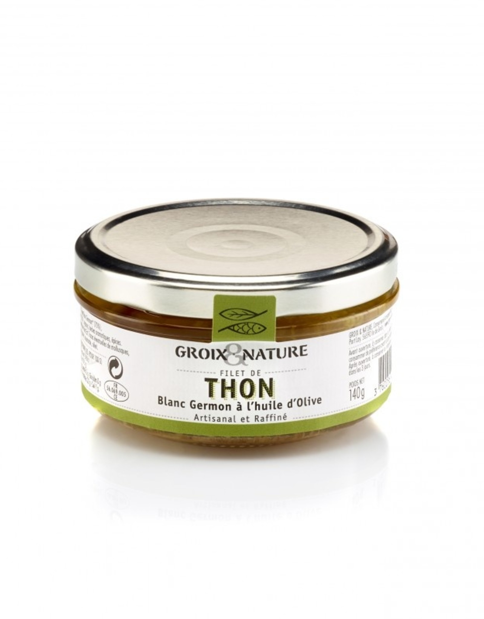 Groix Nature Groix Tuna Filet in Olive Oil