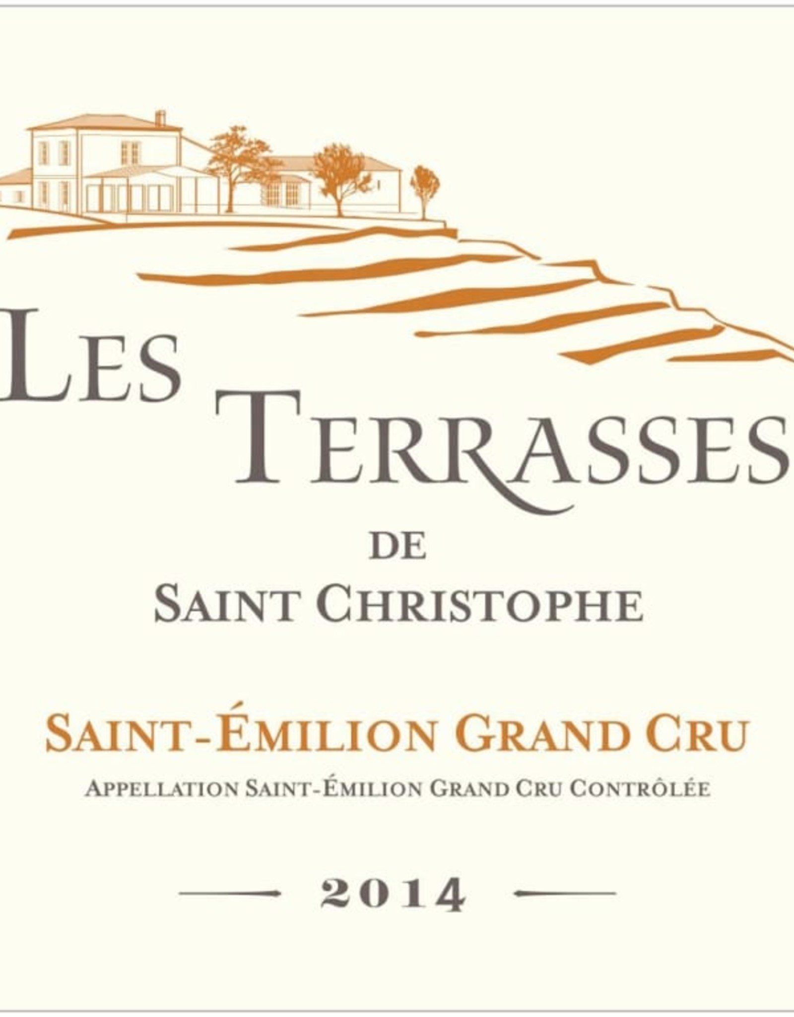 Bordeaux Les Terrasses de Saint Christophe Saint-Emilion 2014